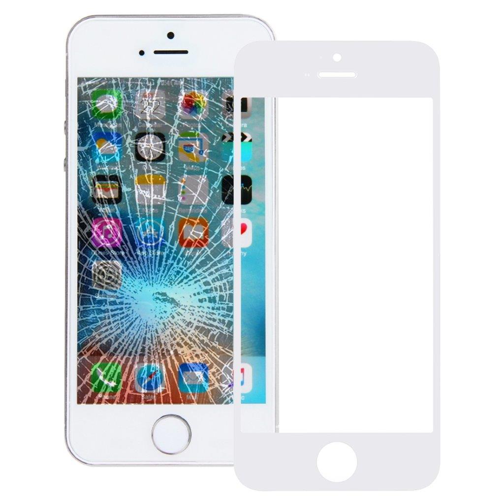 Glass linse til iPhone SE - Hvit