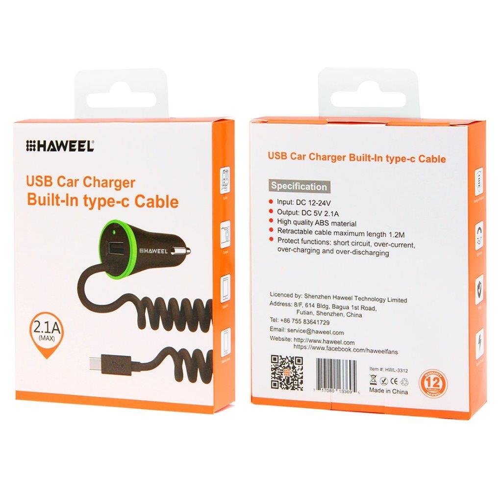 Billader USB 3.1 & USB 2.0 - 2,1Ah