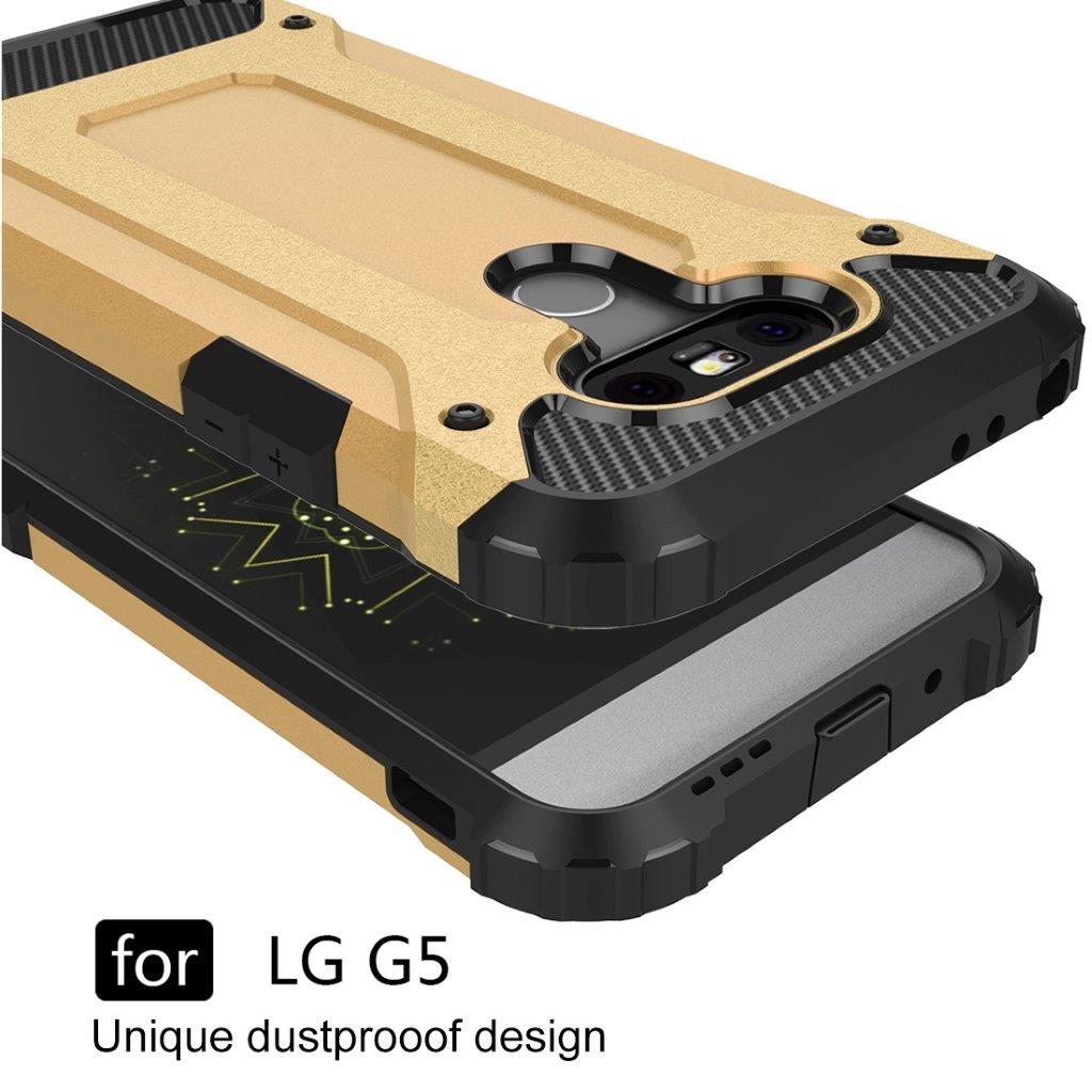 Mobilskall Armor til LG G5 Gull