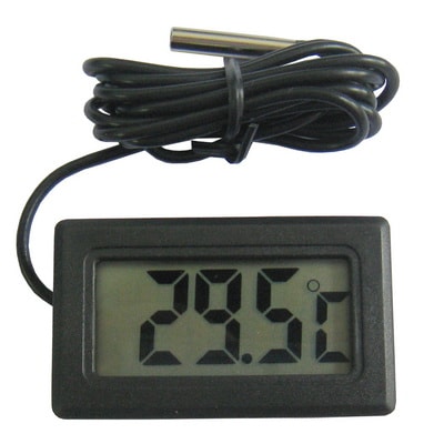 Mini LCD Digital termometer for Fryseren / Kjølen