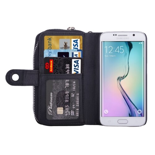Lommebok Samsung Galaxy S6 Edge 2i1 magnetfunksjon