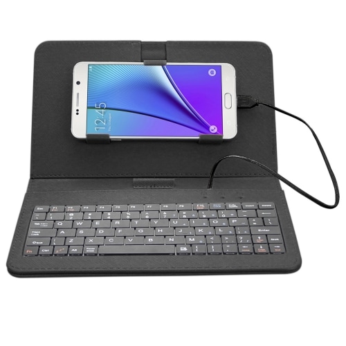 Tastatur med veske for Android Nettbrett / Mobiltelefon