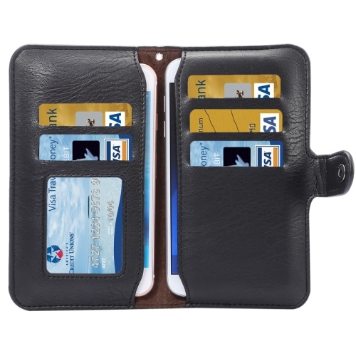 Lommeboksfutteral med kortuttak for normalstore mobiler - iPhone / Samsung