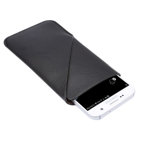 Slip-In futteral med kortuttak for normalstore mobiltelefoner - iPhone / Samsung