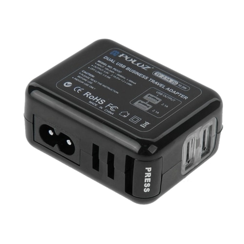 13i1 Lade-sett for GoPro HERO4 - Vegglader / Batterier / Kabler / Billader