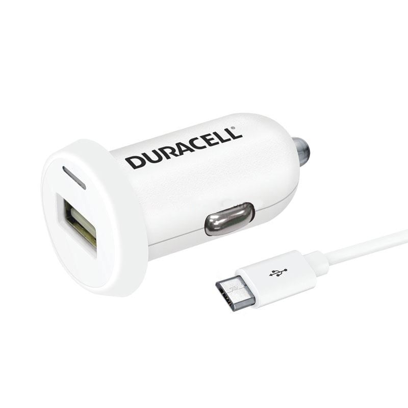 Duracell Billader USB 2,4A Hvit