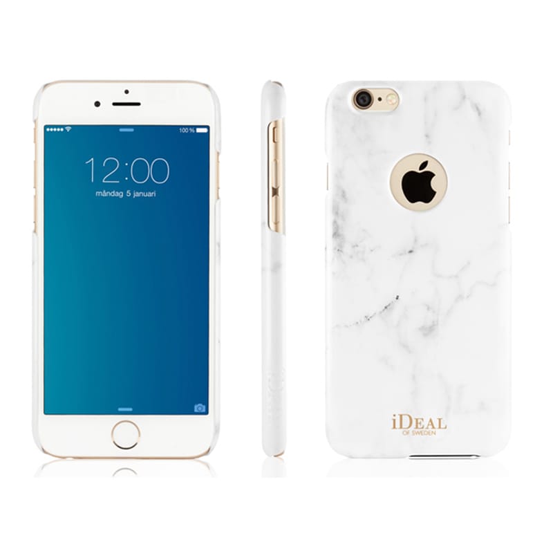iDeal Fashion Case iPhone 6/6S Hvit Marmor