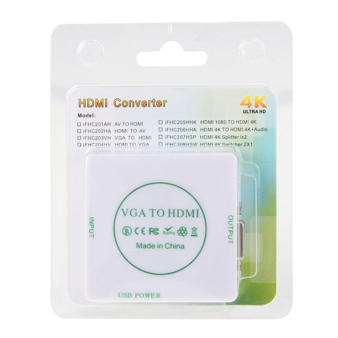 VGA til HDMI adapter - Ultra HD 4K