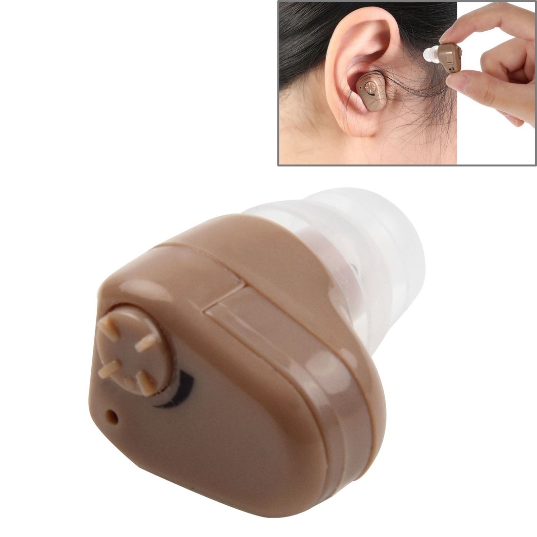 Ultratynn rimelig Høreapparat
