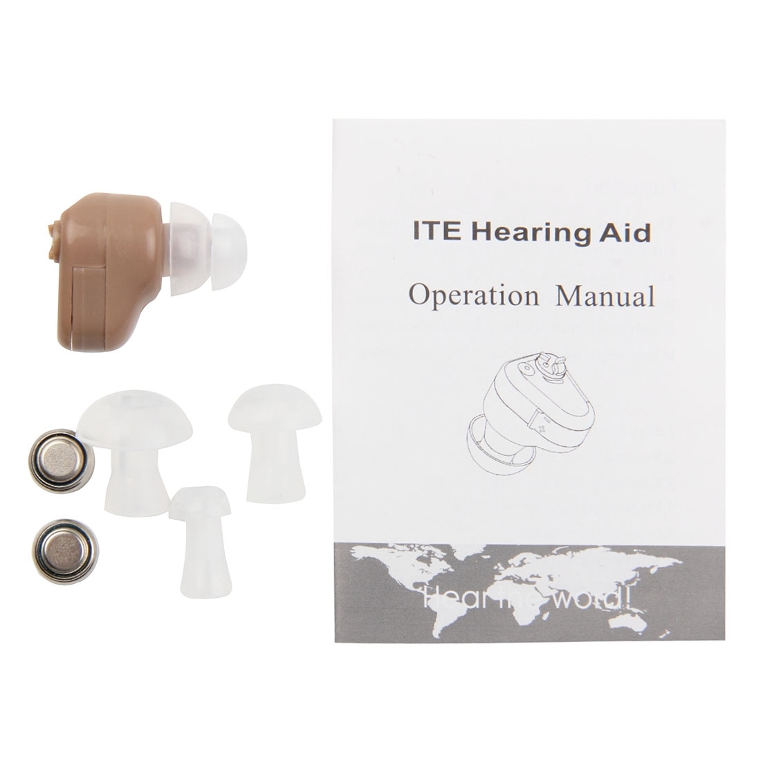 Ultratynn rimelig Høreapparat