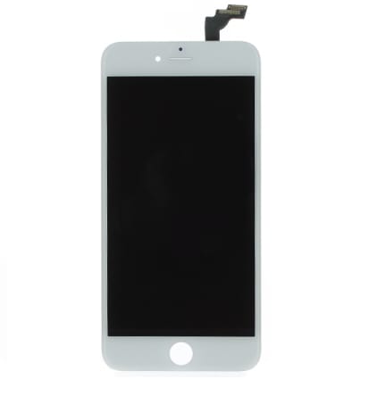 iPhone 6 Plus LCD +Touch Display Skjerm - Hvit farge