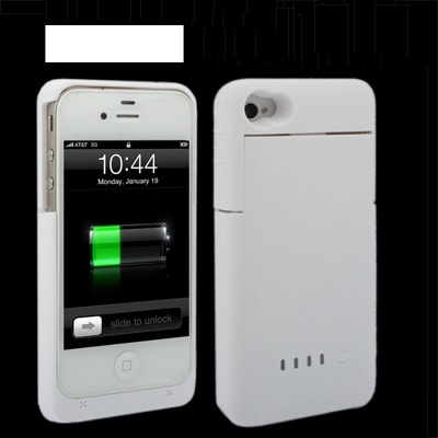 Batteriskall / Batterifutteral iPhone 4 & 4S - 1900mAh