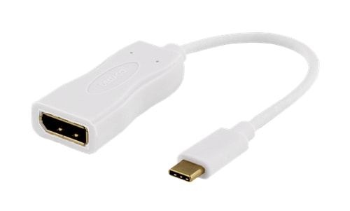 USB 3.1 til DP adapter, Type C ha - DP ho, 4K