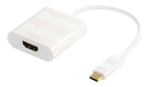 USB 3.1 til HDMI adapter, Type C ha - HDMI ho