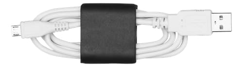 Kabelholder 8x10mm 4-Pack Svart