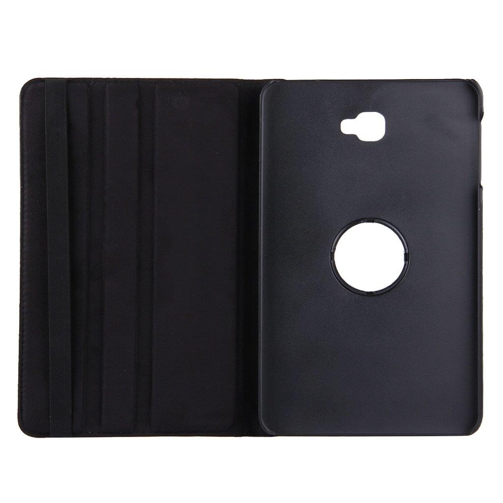 Futteral Samsung Galaxy Tab A 10.1 / T580 (2016) med holder i svart farge
