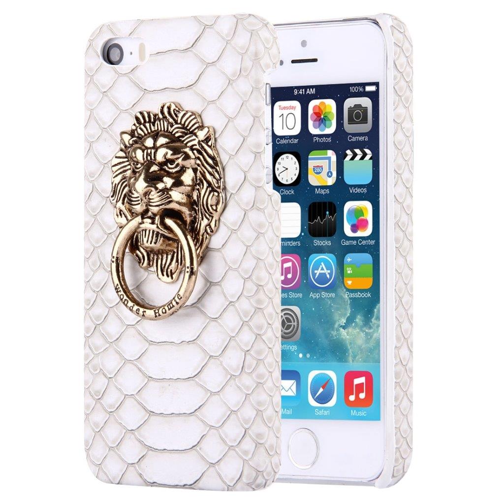 Reptilskall iPhone SE & 5s & 5 med Løveholder