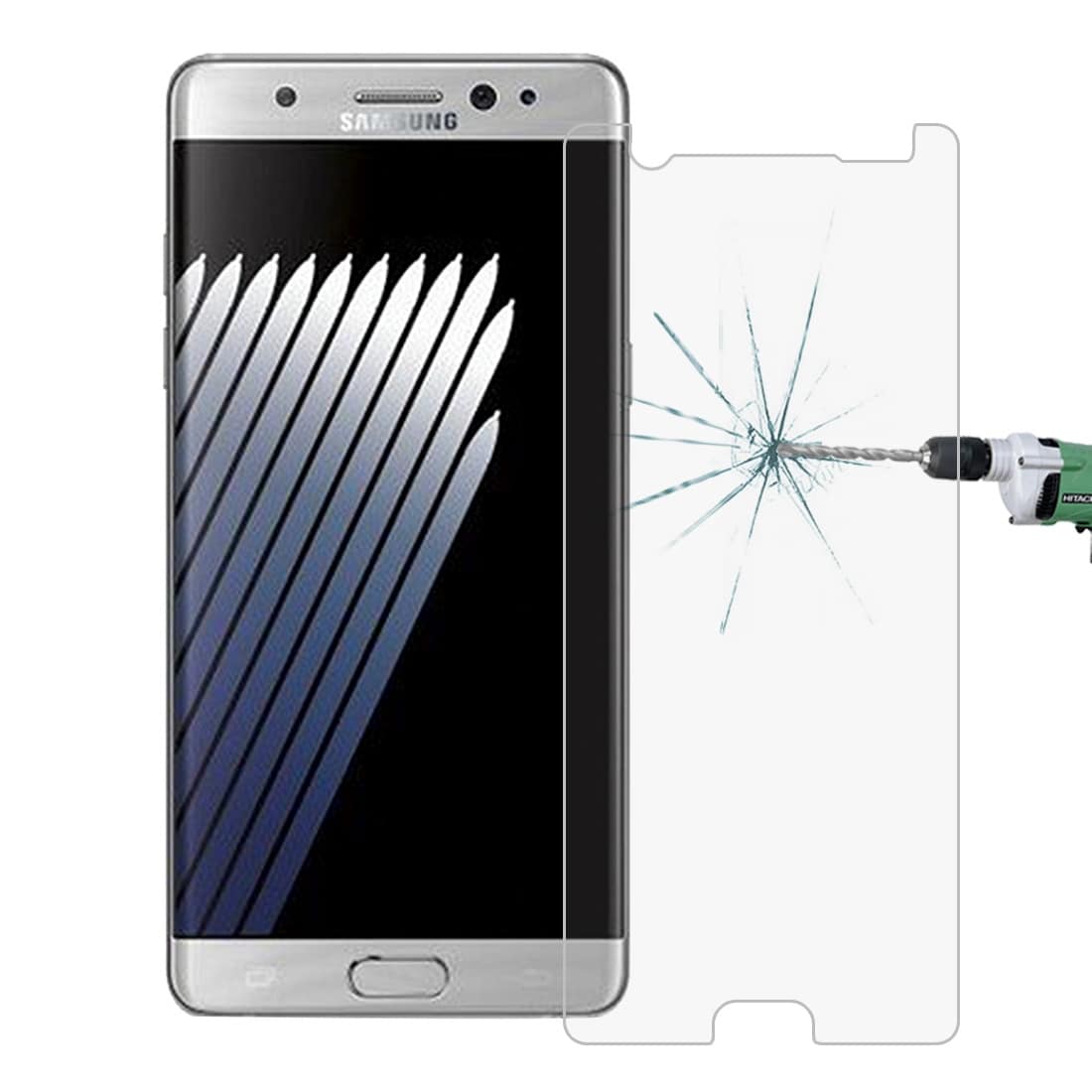 Glassbeskyttelse Samsung Galaxy Note 7 - 2Pack temperert 0.26mm 9H