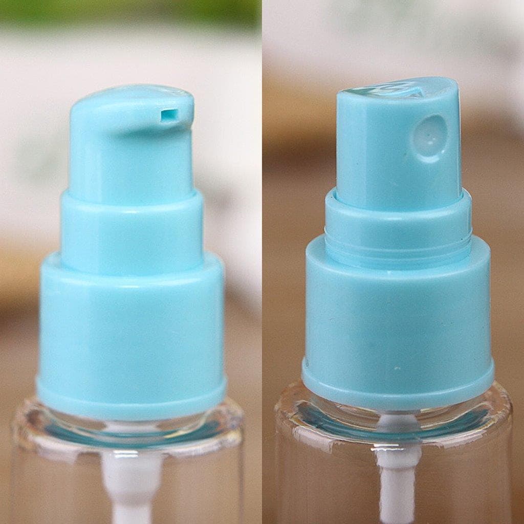 Påfyllingsbar sprayflaske parfyme + Pumpeflaske for krem