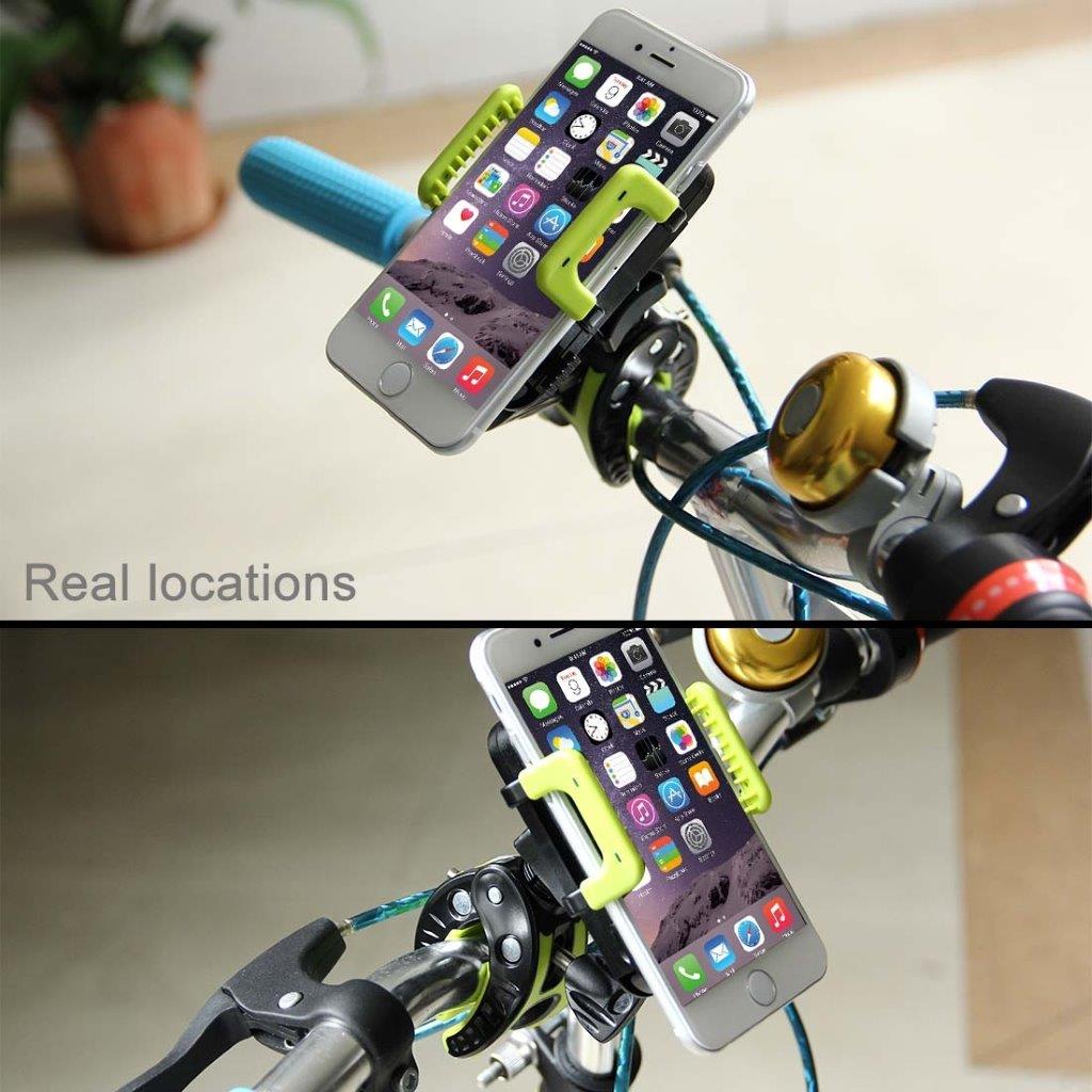 Sykkelholder 360 graders iPhone 6 & Plus / iPhone 5 & 5C & 5S / iPhone 4 & 4S