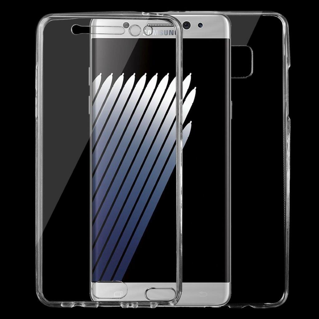 Full Body deksel Samsung Note 7 - Gjennomsiktig