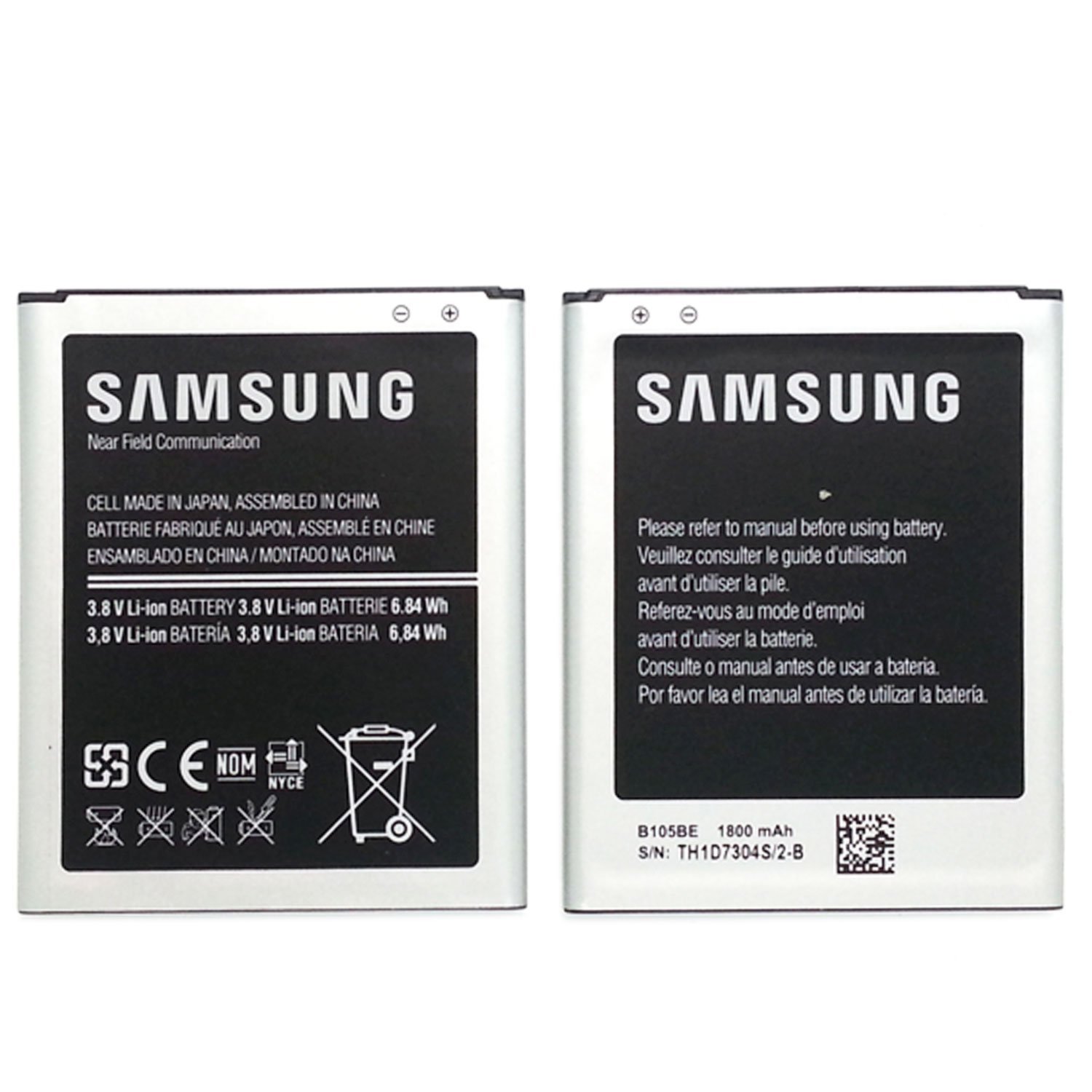 Samsung Galaxy Ace 3 originalbatteri B105BE