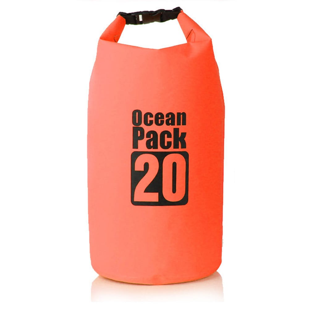 Vanntett Bag / Dry Bag - 20 Liter Oransje Tørrsekk