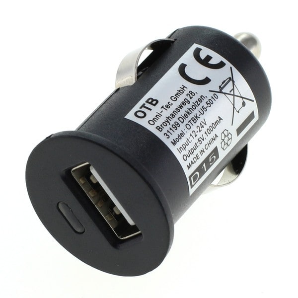 Billader 5V USB Mini - 1 A