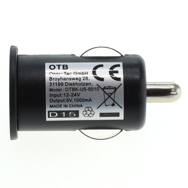 Billader 5V USB Mini - 1 A