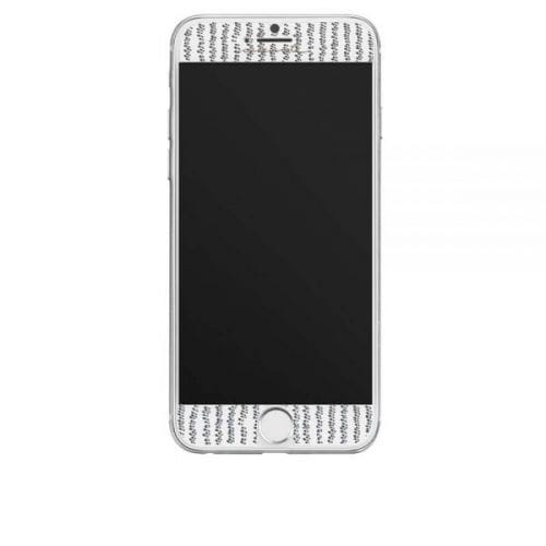 Case-Mate Gilded Glass Screen Protector til iPhone 7 / 6s / 6 Sølv