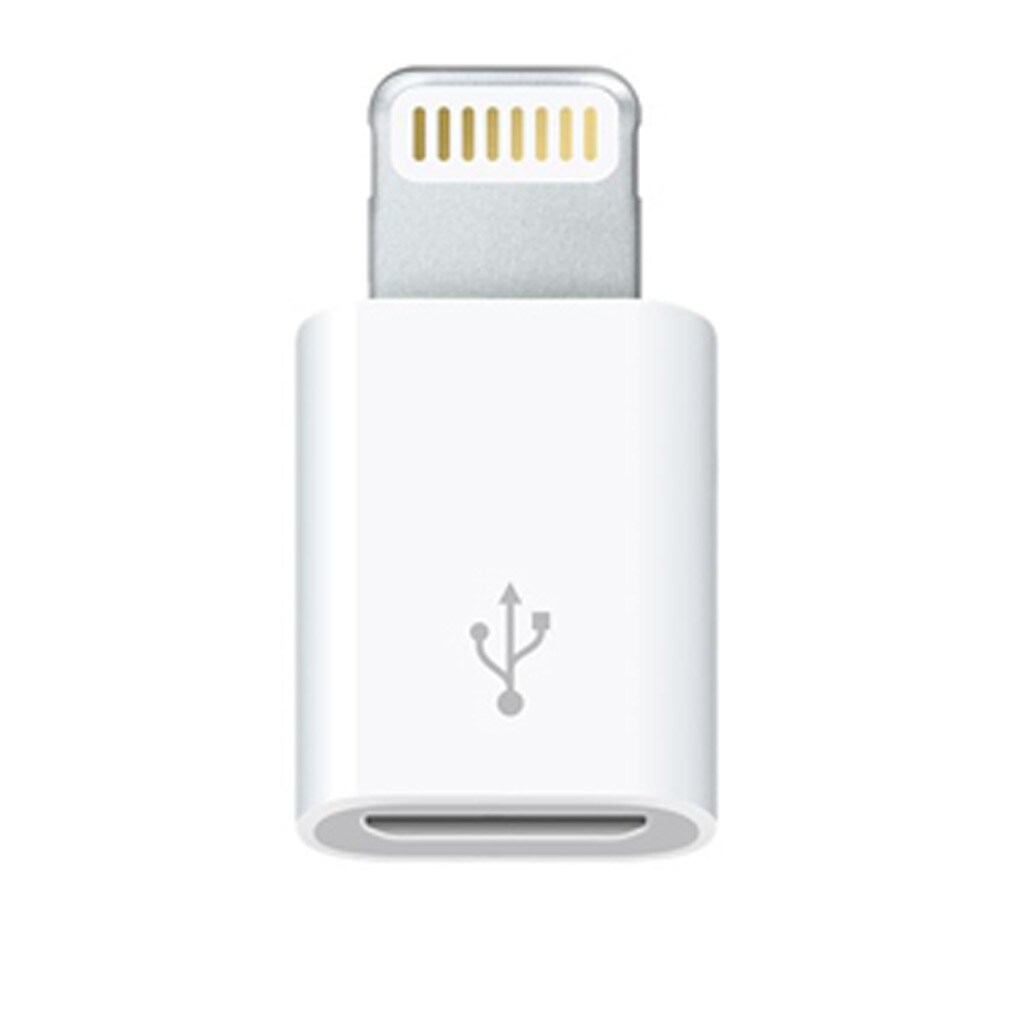 Apple - MD820ZM/A - Lightning til Micro USB Adapter for iPhone