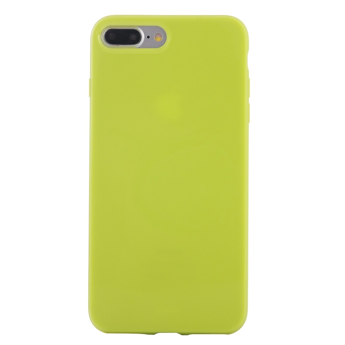 Silikonskall iPhone 8 Plus / 7 Plus Neongrønt