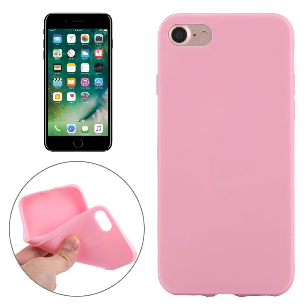 Silikonskall iPhone 8 / 7 i rosa