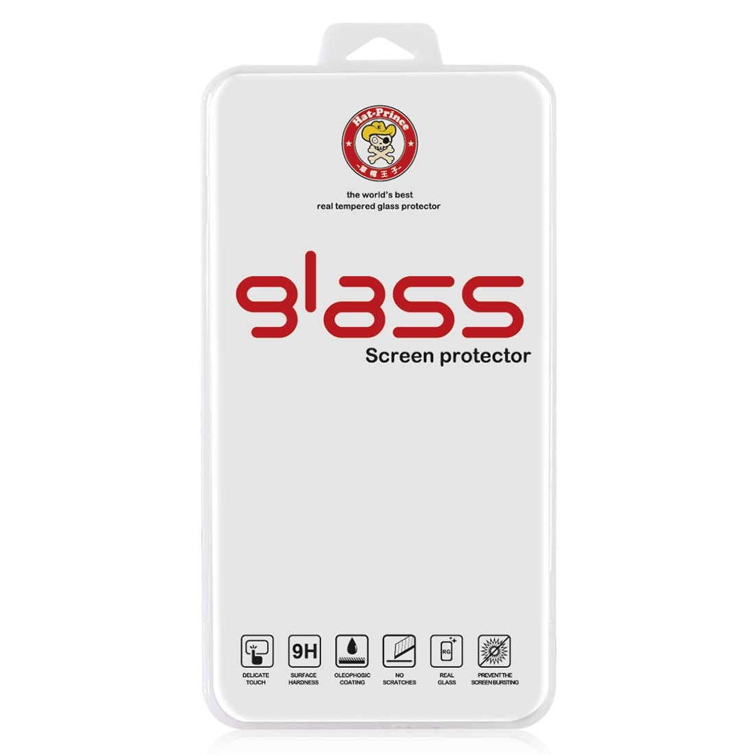 Herdet Glassbeskyttelse iPhone 8 / 7 - Bøyd Svart