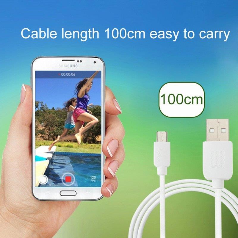 Micro Usb-kabel til Mobiltelefon - 5 Pk Svart