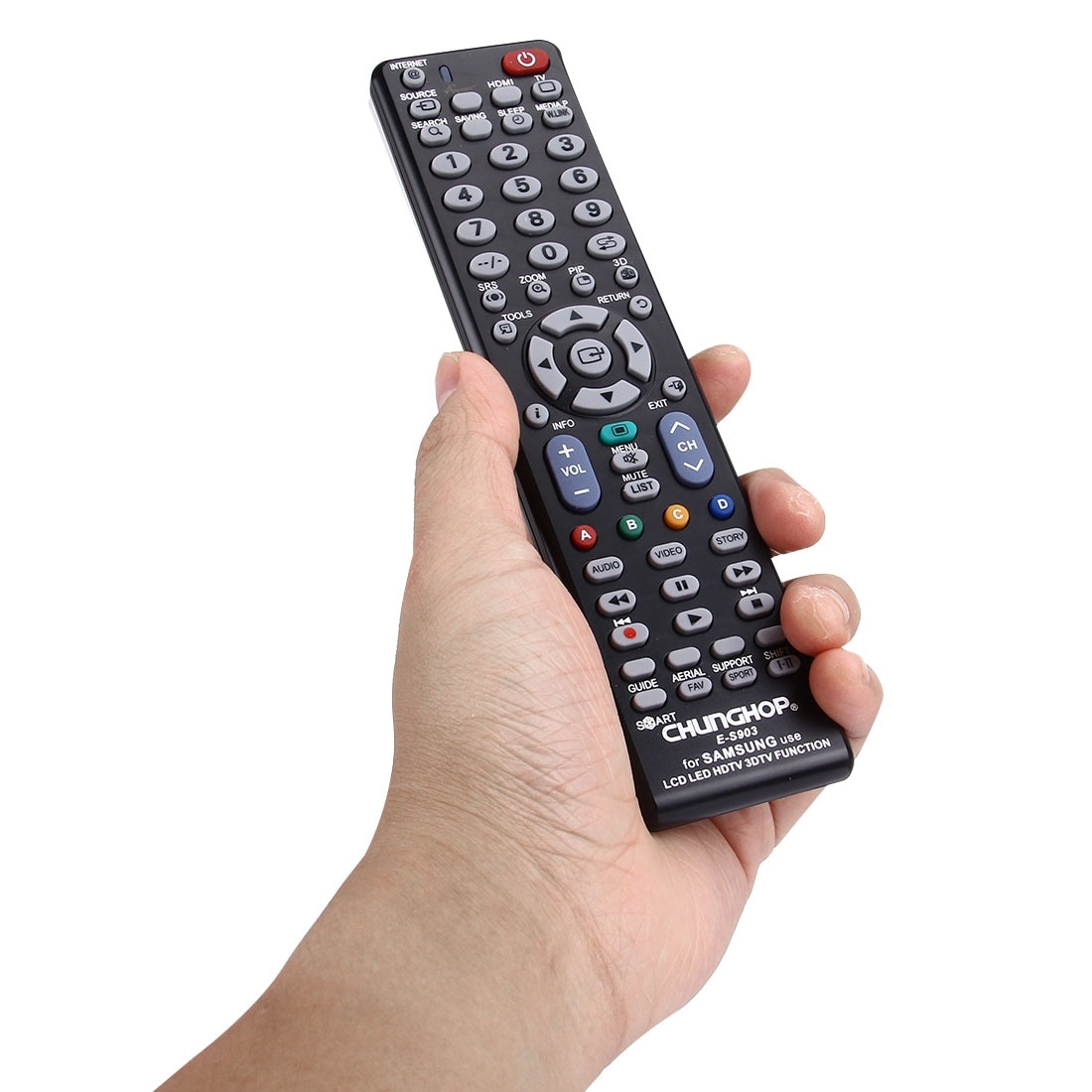 Universalfjernkontroll for Samsung TV – LED, LCD og 3D