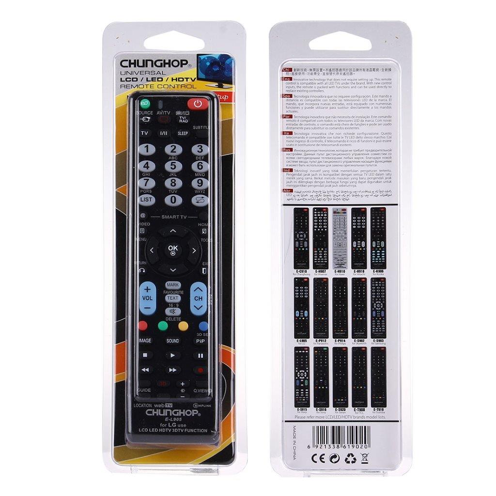 Fjernkontroll for LG LED-Tv / LCD Tv - Universal