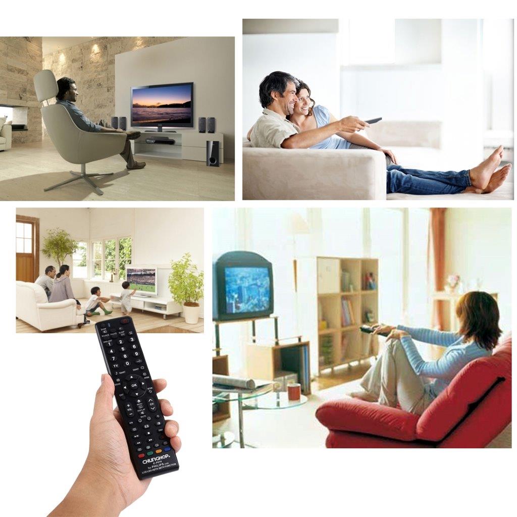 Universalfjernkontroll for Philips TV – LED, LCD og 3D