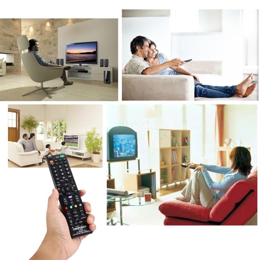 Universalfjernkontroll for Sony TV – LED, LCD og 3D