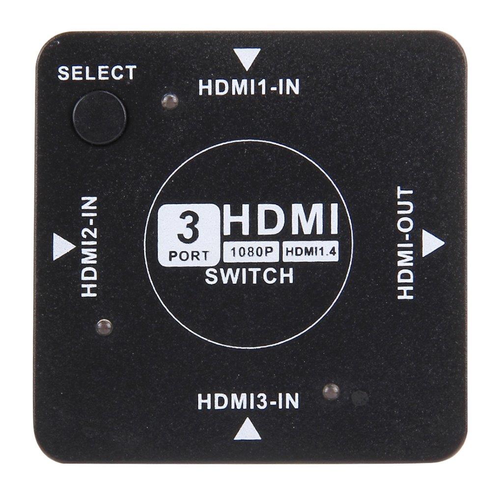 HDMI Auto Switch / fordeler 3 Ports 1.4 Type 1080P
