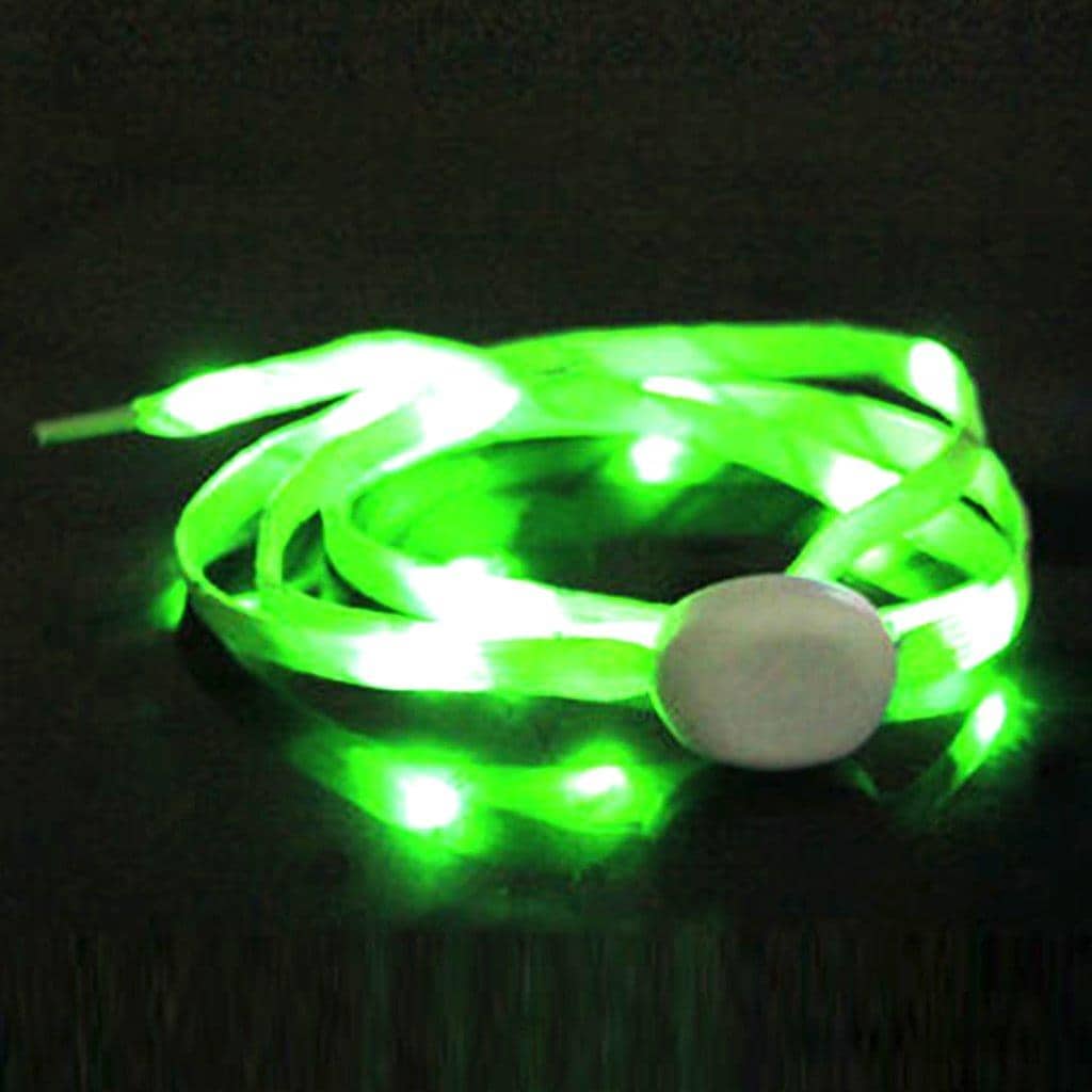 Grønne LED lysende skolisser - 1Par