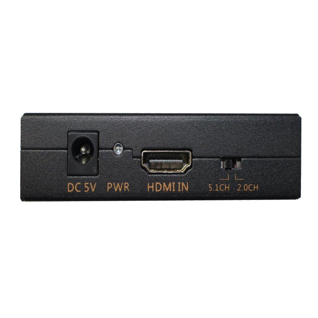 HDMI til DVI + Spdif / Høretelefonadapter
