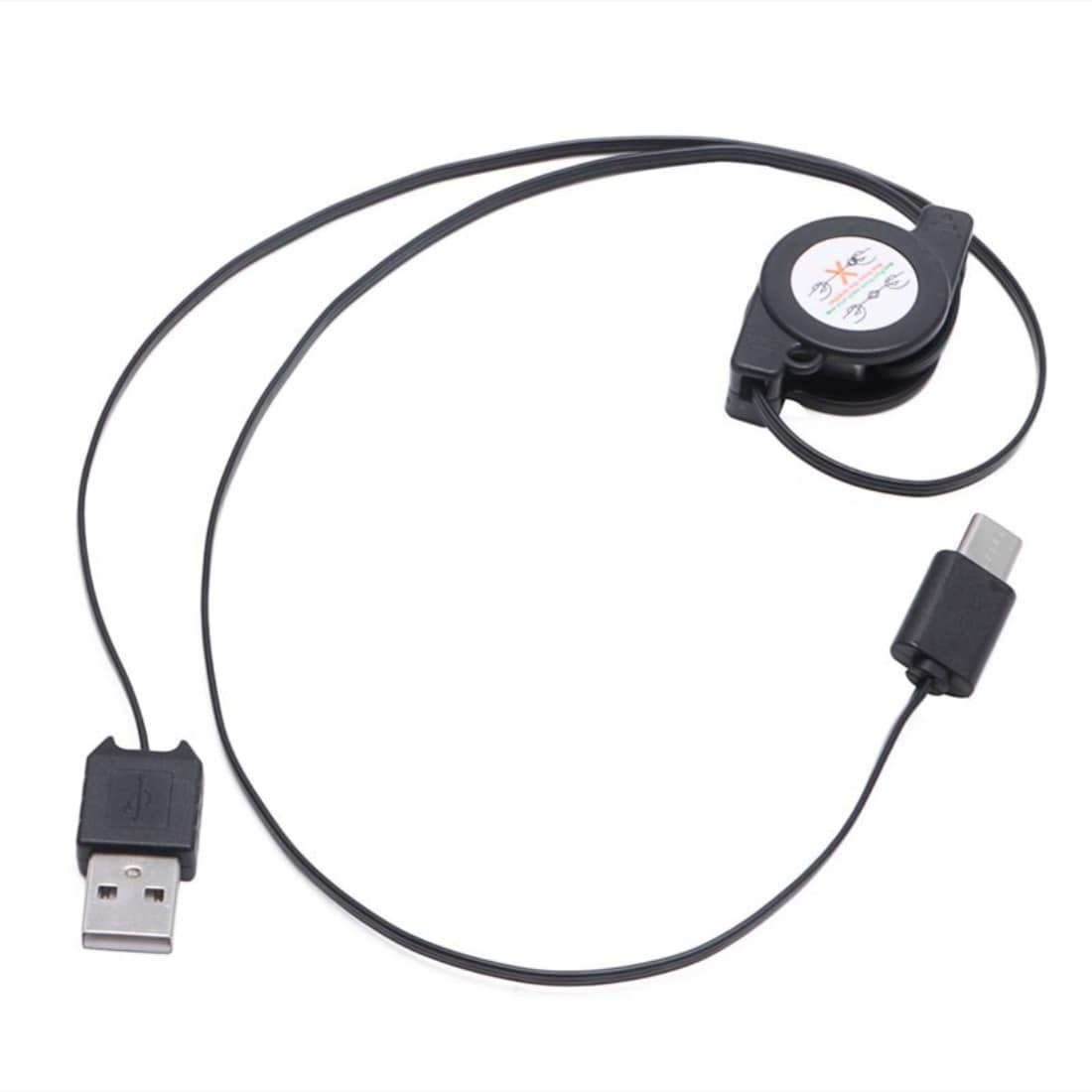 Krøllefri Usb-kabel Type C til USB 2.0 - Samsung, Google, LG, Huawei, Microsoft
