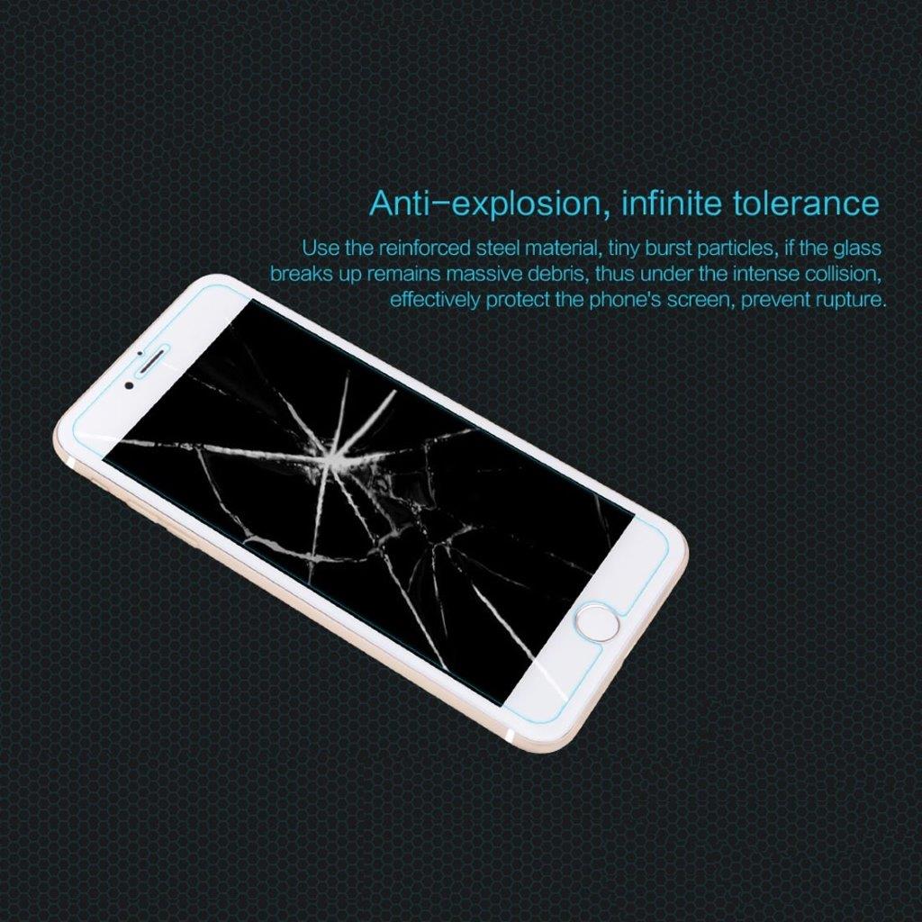 Nillkin iPhone 8 / 7 skjermbeskyttelse i glass