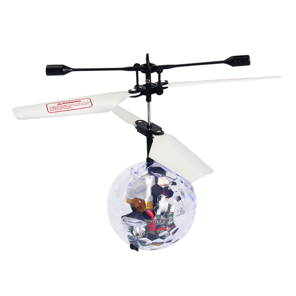 Flyvende ball / Helikopter du styrer med luften - 7 fargers