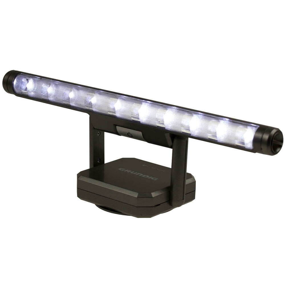 Grundig LED-Lampe Roterbar Batteridrevet