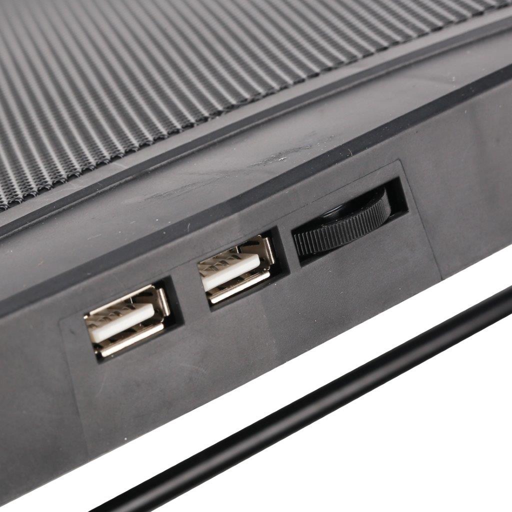 NUOXI Ultrastille laptopstativ USB Cooler - 2 x USB Porter