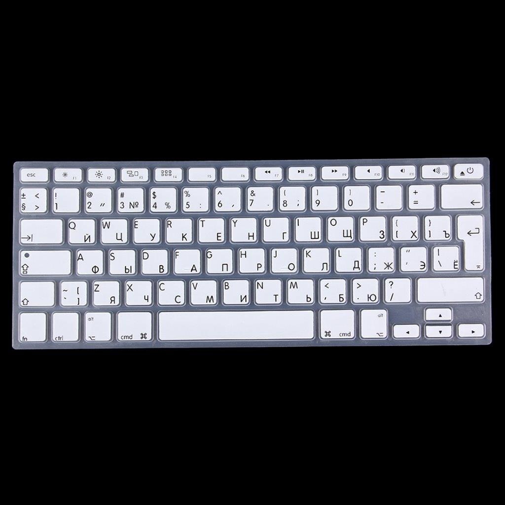 Farget silikonbeskyttelse tastatur Macbook 13" / 15" / 17"