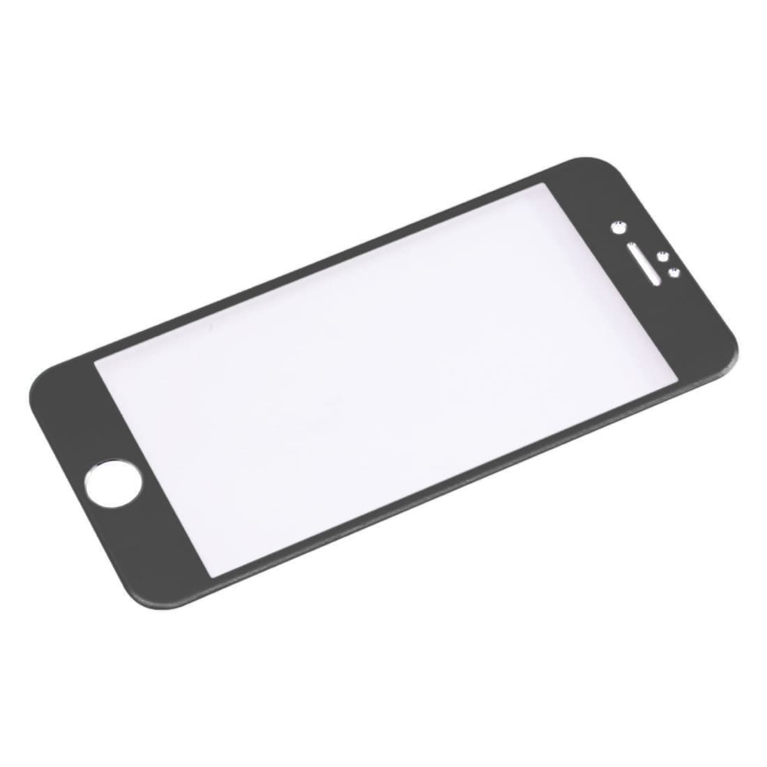 Bøyd herdet fullskjermbeskyttelse av glass til iPhone 8 Plus / 7 Plus - Svart