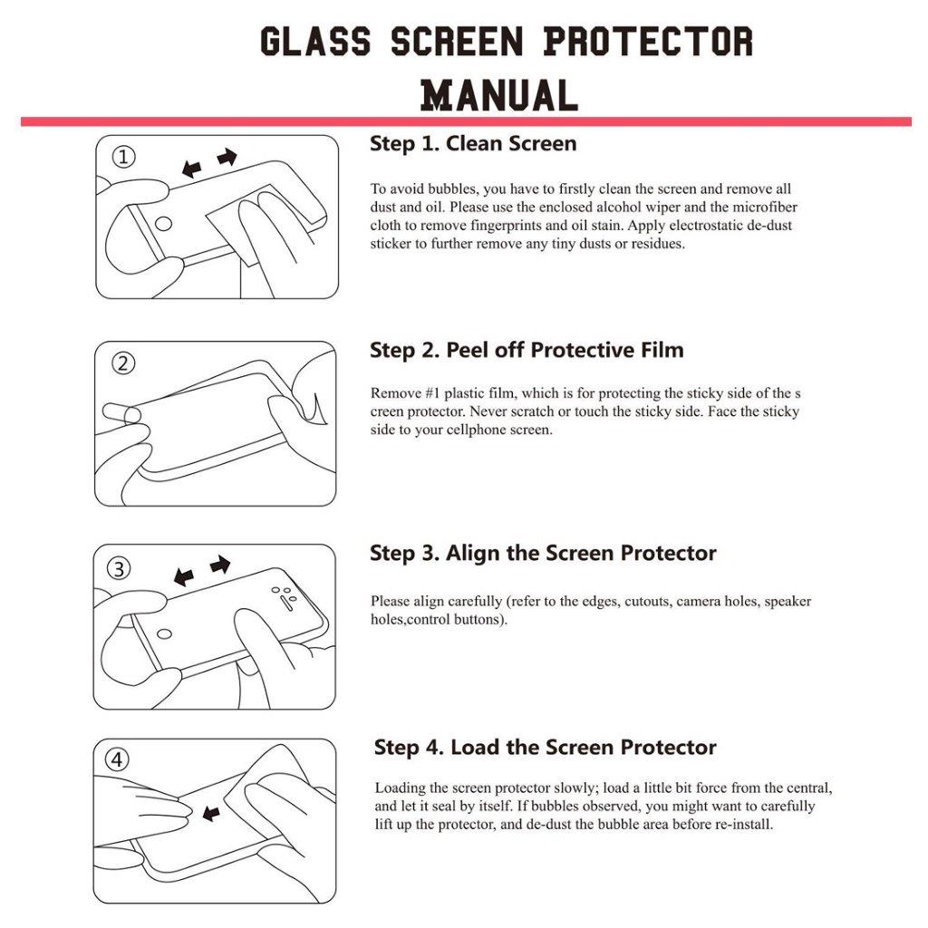 Bøyd herdet fullskjermbeskyttelse av glass til iPhone 7 Plus - Rosegull